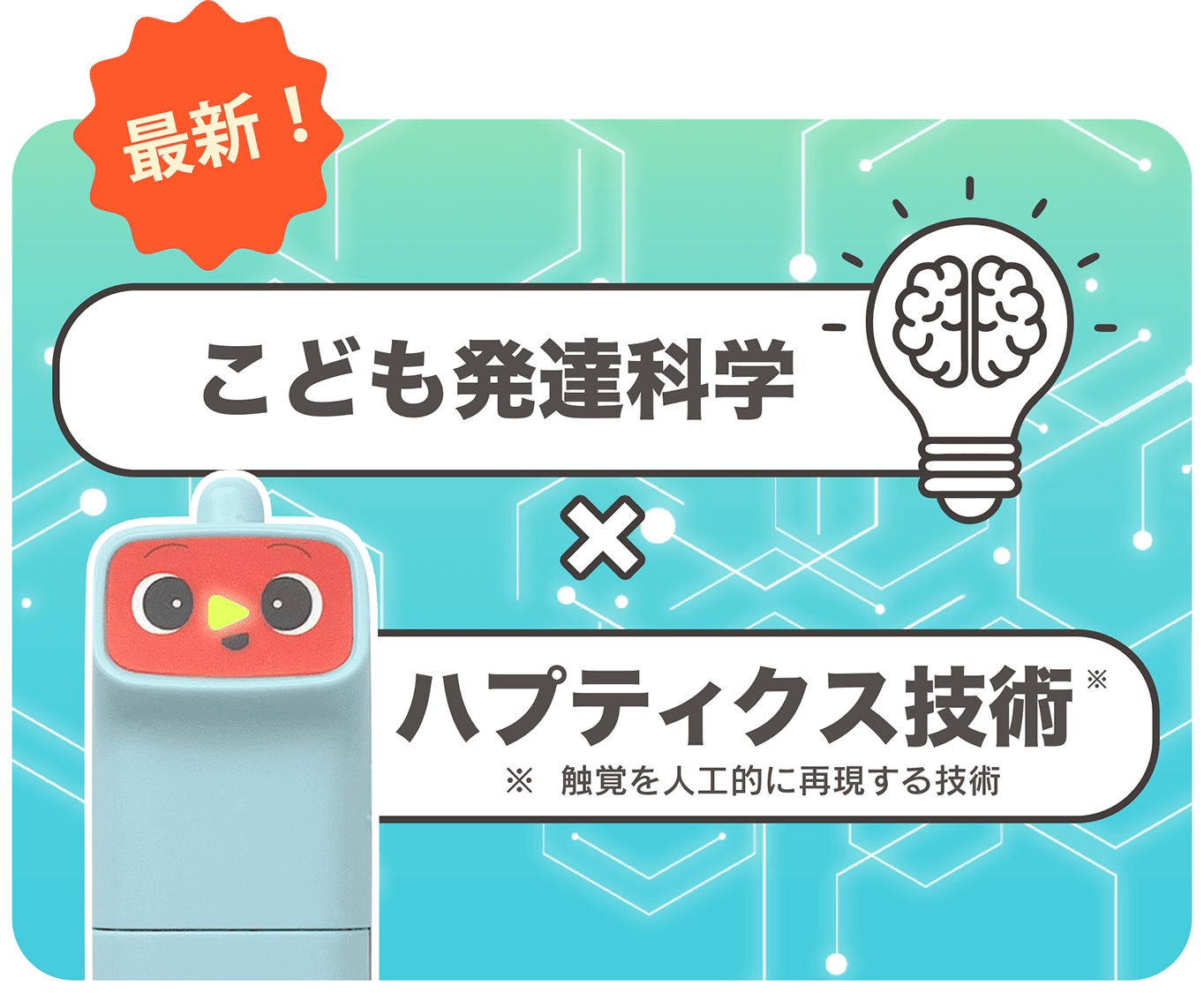子供発達科学 x ハプティックス技術